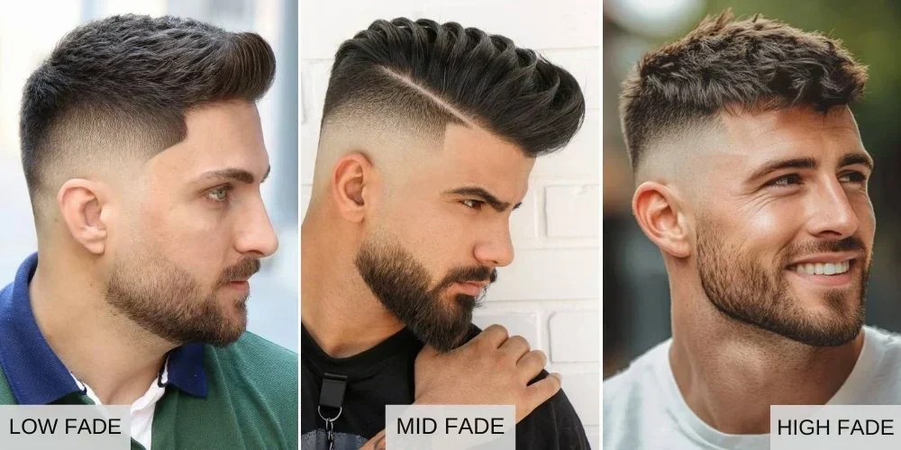 low fade vs high fade vs mid fade