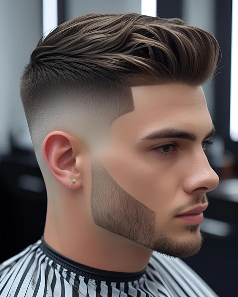 mid fade haircut 600x600